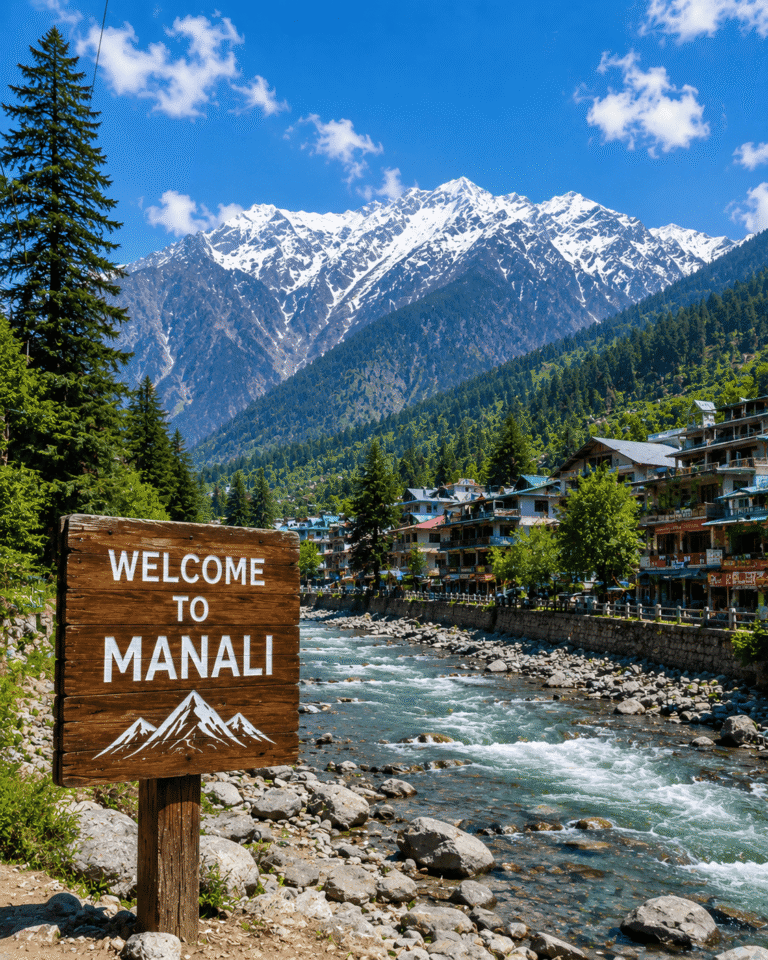Best Manali packages from Delhi Manali Beas River